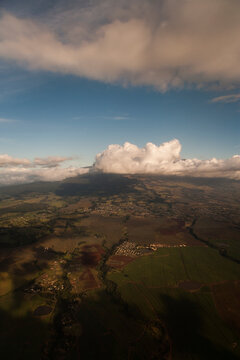 Maui from Plane