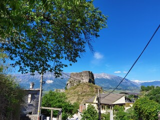 small old town in albania