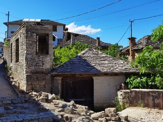 small old town in albania