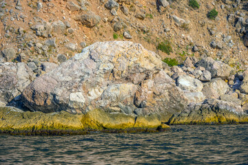 rocks and sea near Balaklava
