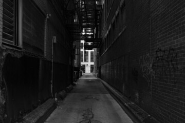 the alley