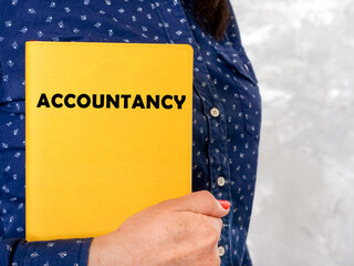  ACCOUNTANCY sign on the sheet.