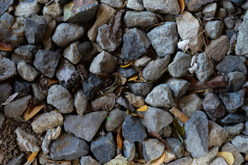 realistic stone texture in grey. an abstract texture of the nature. a gravel material for realistic background.