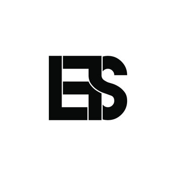 lfs initial letter monogram logo design