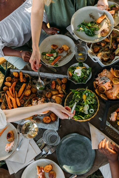 Outdoor Dinner Gathering