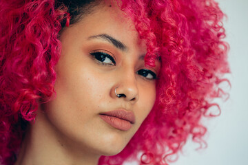 Latin urban woman beauty