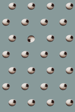 pattern of eye prosthesis