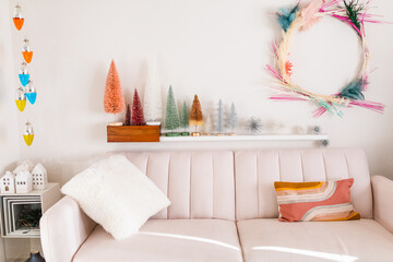 Modern Christmas home interior design