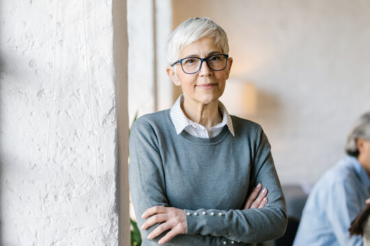 Portrait of a senior businesswoman in the office 