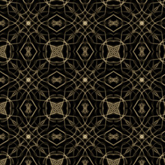 Seamless ornamental royal pattern, use for home decoration, bedding, upholstery, fashion design, wallpapers and digital backgrounds.