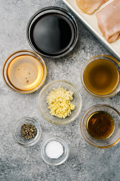 Ingredients needed to make Teriyaki Sauce