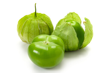 メキシコ料理サルサベルデ用のトマティーヨ