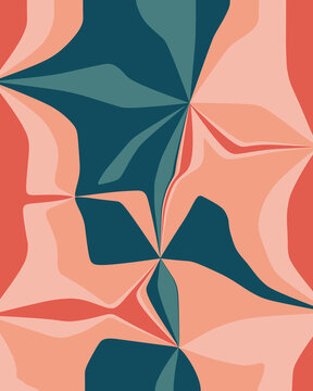 Brightly Colored Floral Inspired Pattern