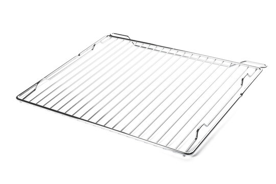 Baking grid for oven on white background