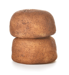 Tasty Japanese mochi on white background