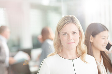 Portrait of confident businesswomen in office