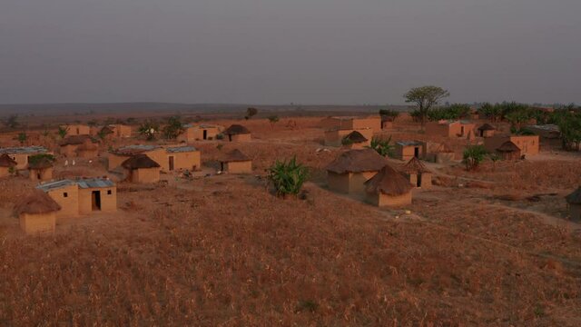 traveling front in a small African village, Angola 7