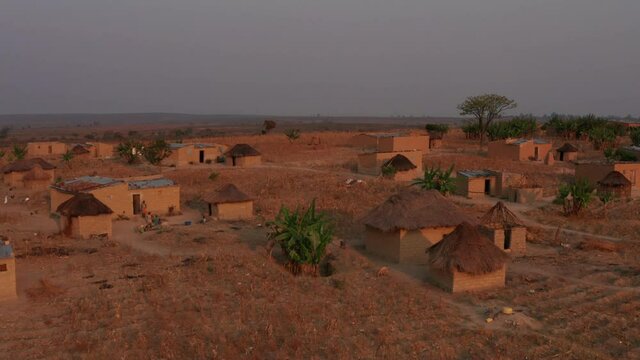 traveling front in a small African village, Angola 8