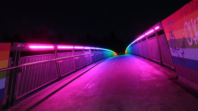 Regenbogenbr&uuml;cke Dortmund  A40