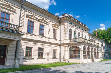 Fototapeta na wymiar Former residence of the Habsburgs in Zywiec, Poland.