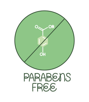parabens free illustration