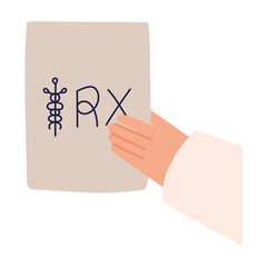 hand with rx