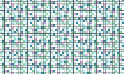Fototapeta premium colorful pattern, Seamless vector rectangle pattern. Seamless tiles pattern. colourful square pattern.