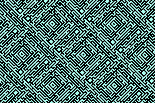 Seamless vector tech pattern. Technology pattern vector seamless