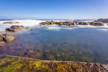 Côte sauvage , île de La Réunion 
