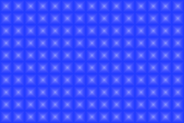 Abstract Blue Background And Seamless Geometric Squares Illustration Texture.