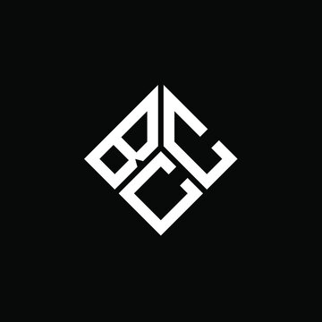 BCC letter logo design on black background. BCC creative initials letter logo concept. BCC letter design. 