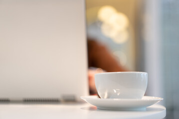 coffee in the morning