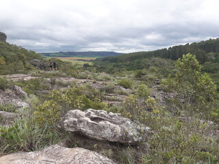 rocks in the mountains