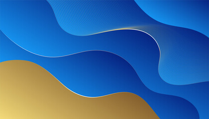 Blue abstract background with modern corporate concept. Technology graphic design and network connection concept