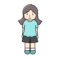 小学生くらいの女の子