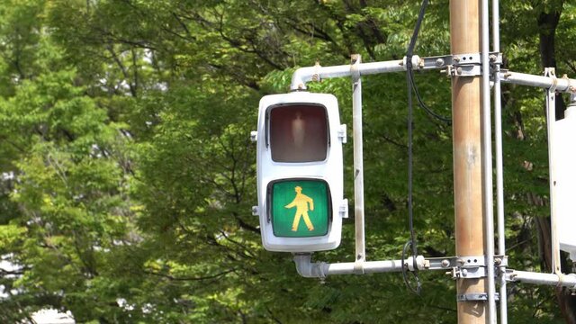 信号機　千里中央