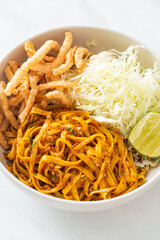 Chinese Yunnan Noodles or Kwa Meng