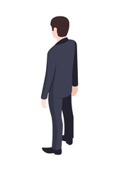 Isometric Businessman Icon