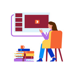 Online Education Icon