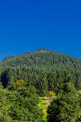 Schöner Spätsommer Spaziergang durch den Thüringer Wald - Steinbach-Hallenberg - Deutschland