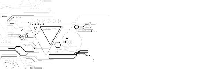 Abstract futuristic technology business background