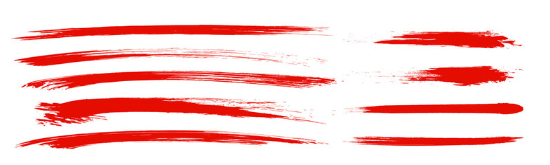  筆のライン。筆のストローク。墨の落書き。インクで描いた線。かすれたテクスチャ―の線。