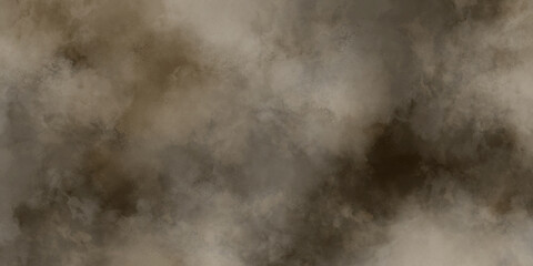 Brown background with grunge texture, watercolor painted mottled brown background with vintage marbled textured design on cloudy sepia brown banner, distressed old antique parchment paper