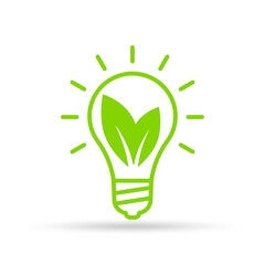 energy, green, bulb, icon, eco, lamp, light, leaf, save, plant, vector, logo, lightbulb, idea, environment, sustainable, ecology, concept, electricity, recycle, innovation, nature, future, illustratio