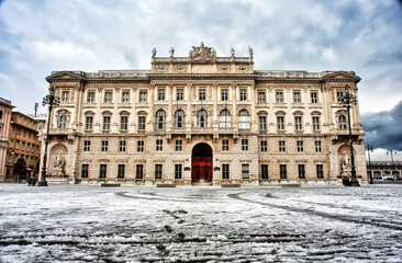 Fototapeta na wymiar Palace of the Region, Trieste