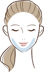 TゾーンとUゾーンのイラスト