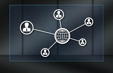 Concept of global business network