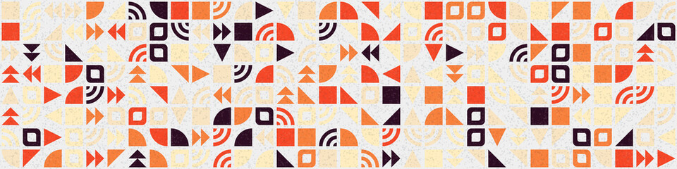 Abstract Geometric Pattern generative computational art illustration