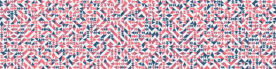 Fototapeta premium Abstract Geometric Pattern generative computational art illustration