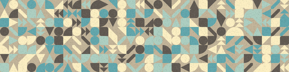 Abstract Geometric Pattern generative computational art illustration